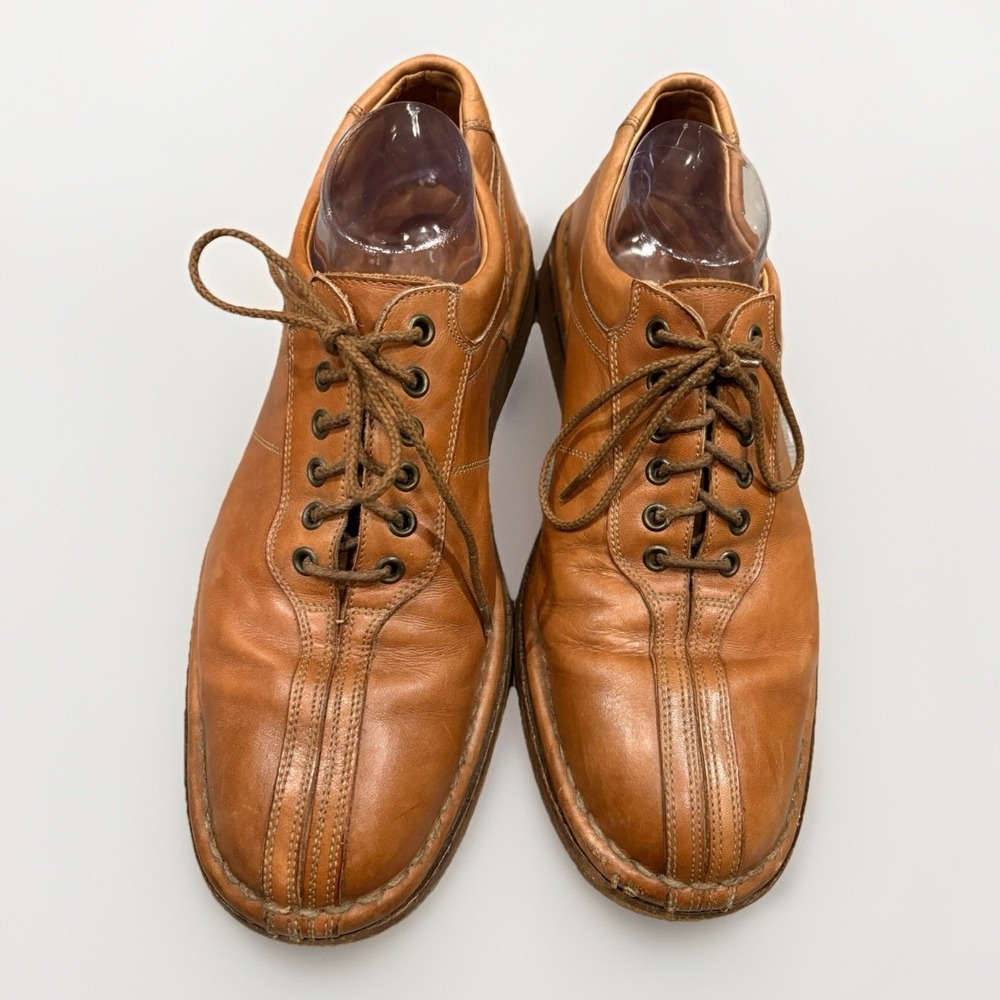 Allen Edmonds Leeds 2.0 Dress Shoes Brown Leather Mens Size 11.5